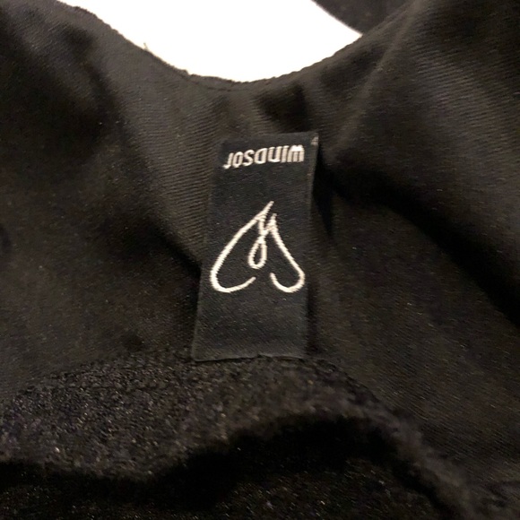 {Windsor}Black Leopard Sweetheart Cocktail Dress - Picture 5 of 5